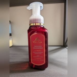 Bath and Body Works foaming hand soap - frosted cranberry